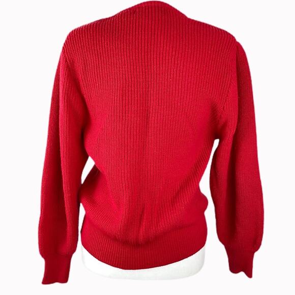 Vintage 90s Stepping Stones Sweater Sz M - Picture 3 of 8